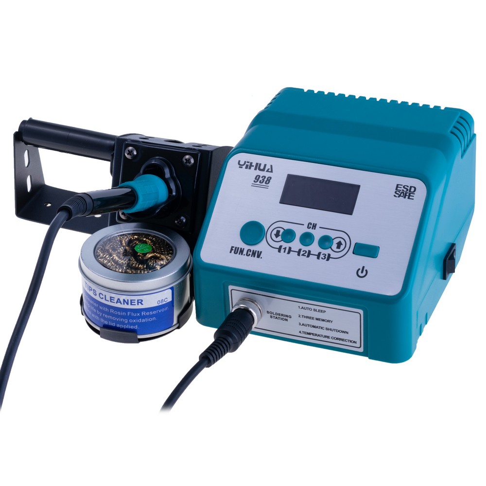 Yihua 938 Digitale Profi Lötstation CPU-PID-Regler 120W 100-480ﹾC ESD LCD Yihua 938 Digitale Profi Lötstation CPU-PID-Regler 120W 100-480ﹾC ESD LCD