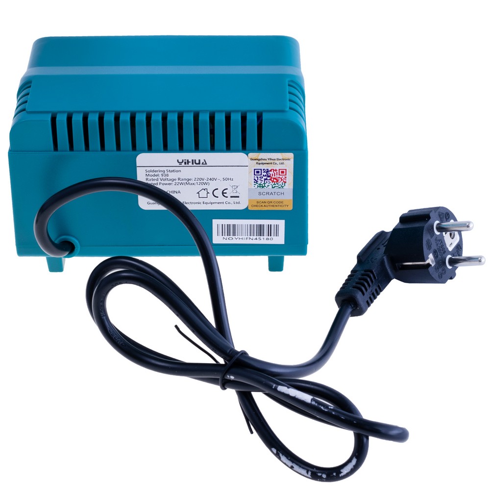 Yihua 938 Digitale Profi Lötstation CPU-PID-Regler 120W 100-480ﹾC ESD LCD
