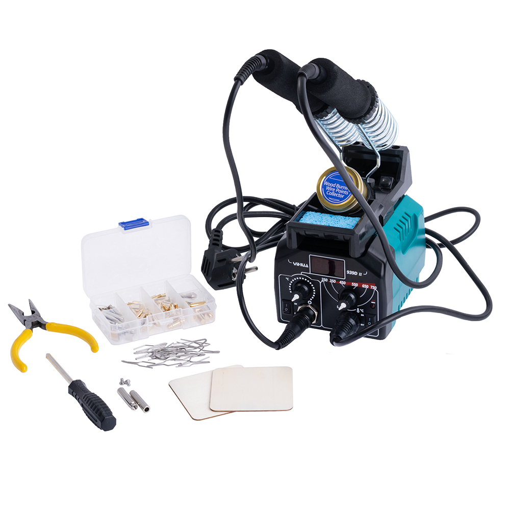 Holzbrennstation YIHUA 939D II KIT + Aufsätze. Holzbrennstation YIHUA 939D II KIT + Aufsätze.