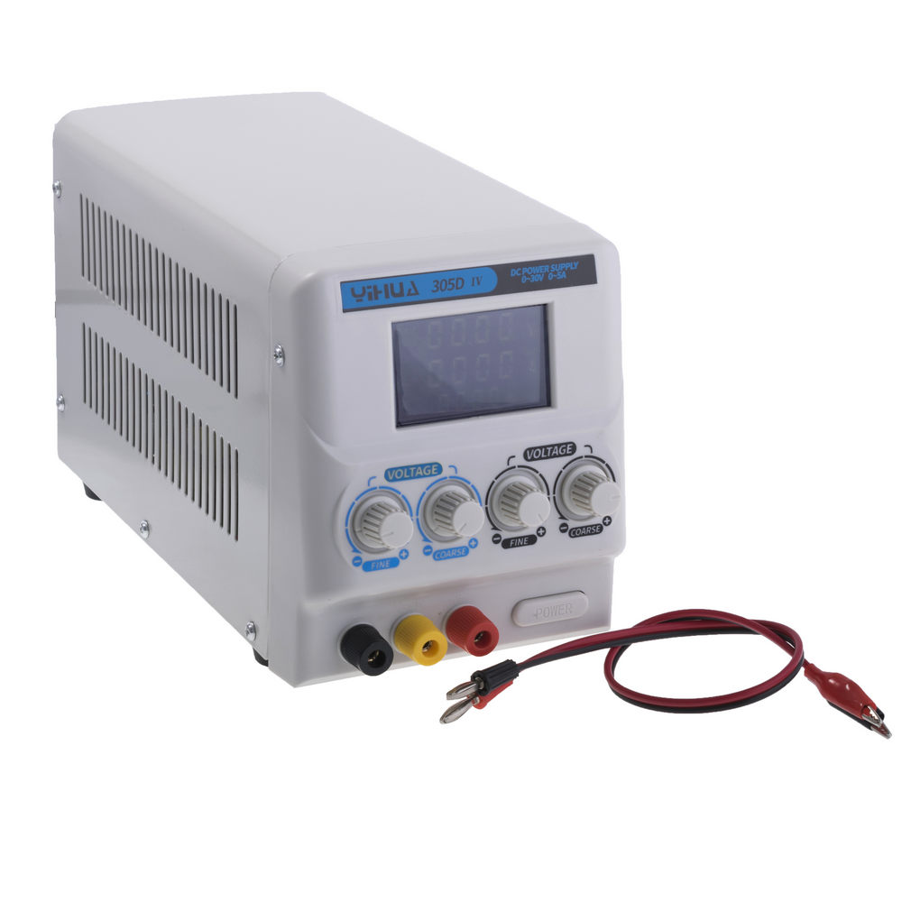 Labornetzteil 150W, 0-30VDC, YIHUA 305D IV. Sonderpreis: Fehler in der Beschriftung am Bedienfeld.