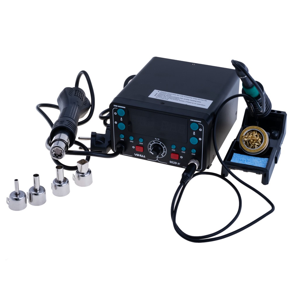 Паяльна станція з термофеном YIHUA902D-IV Паяльна станція з термофеном YIHUA902D-IV