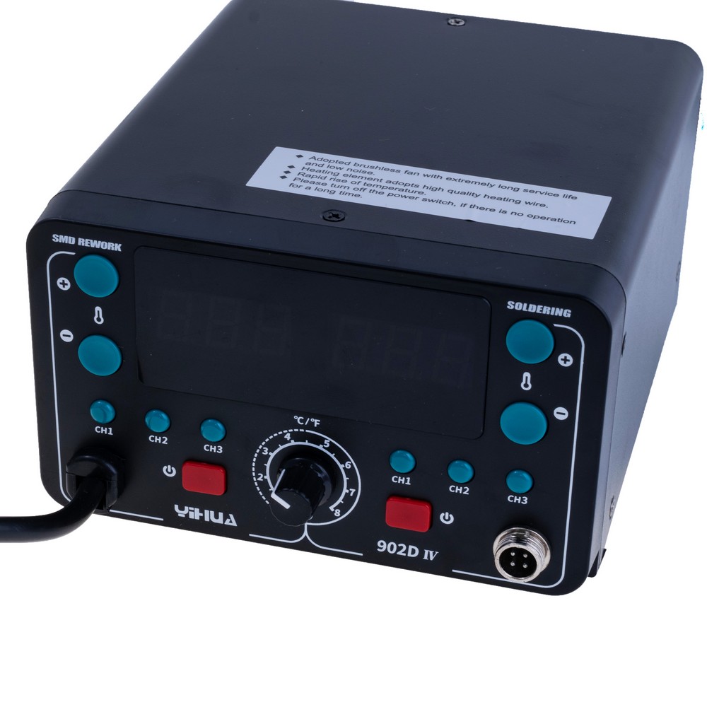 Паяльна станція з термофеном YIHUA902D-IV