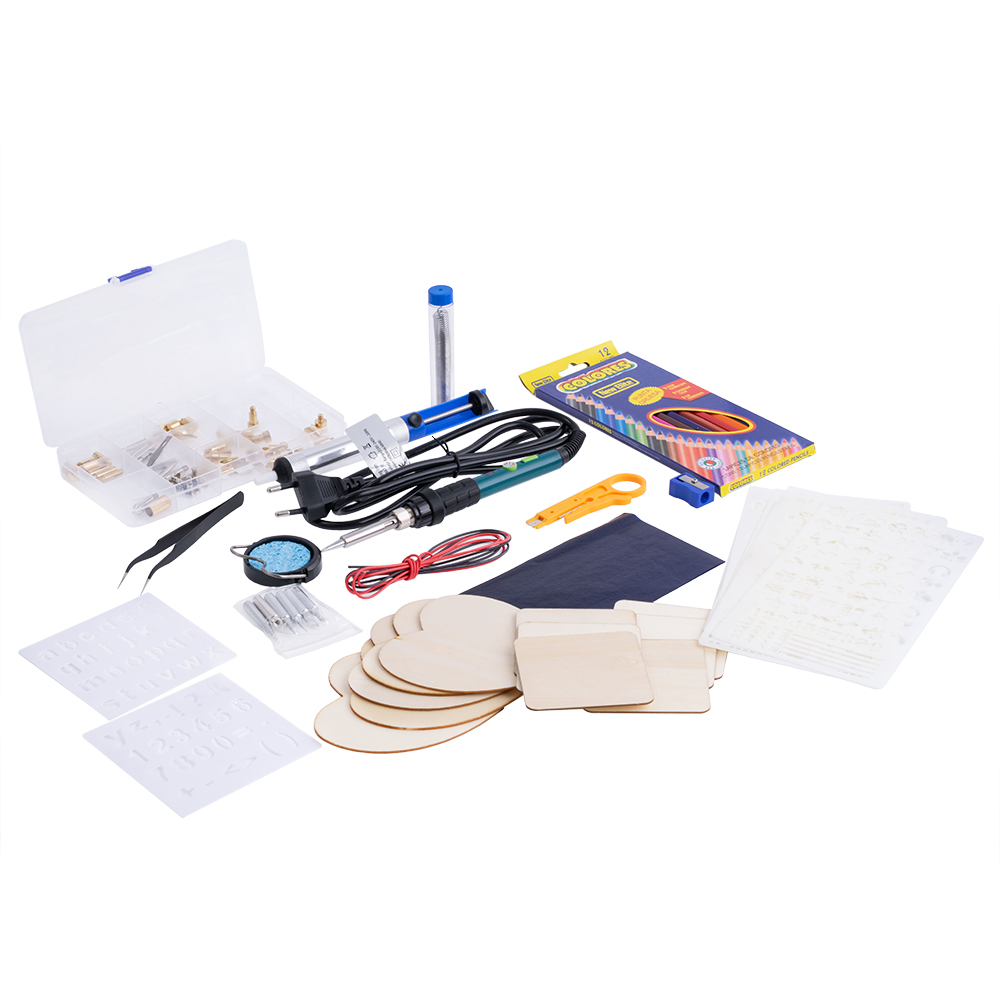 Выжигатель по дереву YIHUA 947 III TOOL KIT Package A + 116 предметов Выжигатель по дереву YIHUA 947 III TOOL KIT Package A + 116 предметов