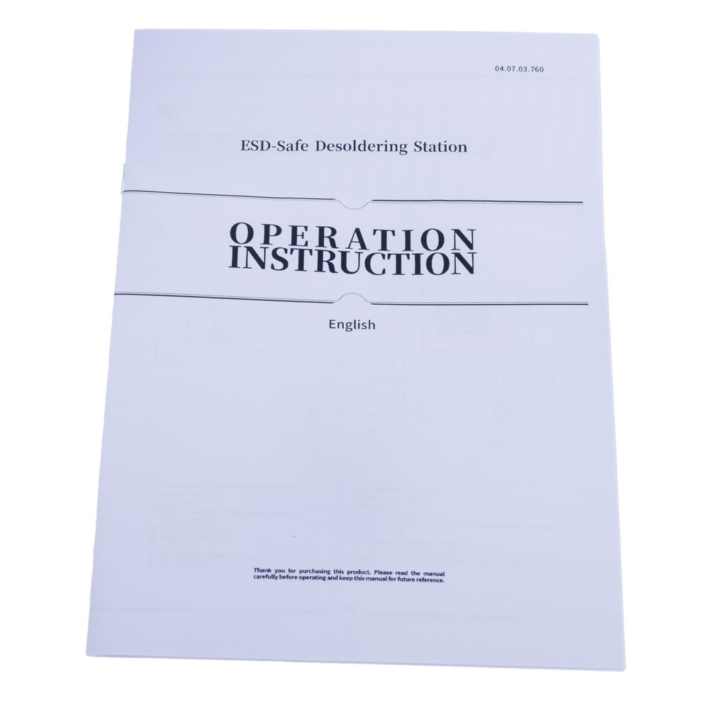 Цифрова демонтажна станція YIHUA948D-I 110W Цифрова демонтажна станція YIHUA948D-I 110W