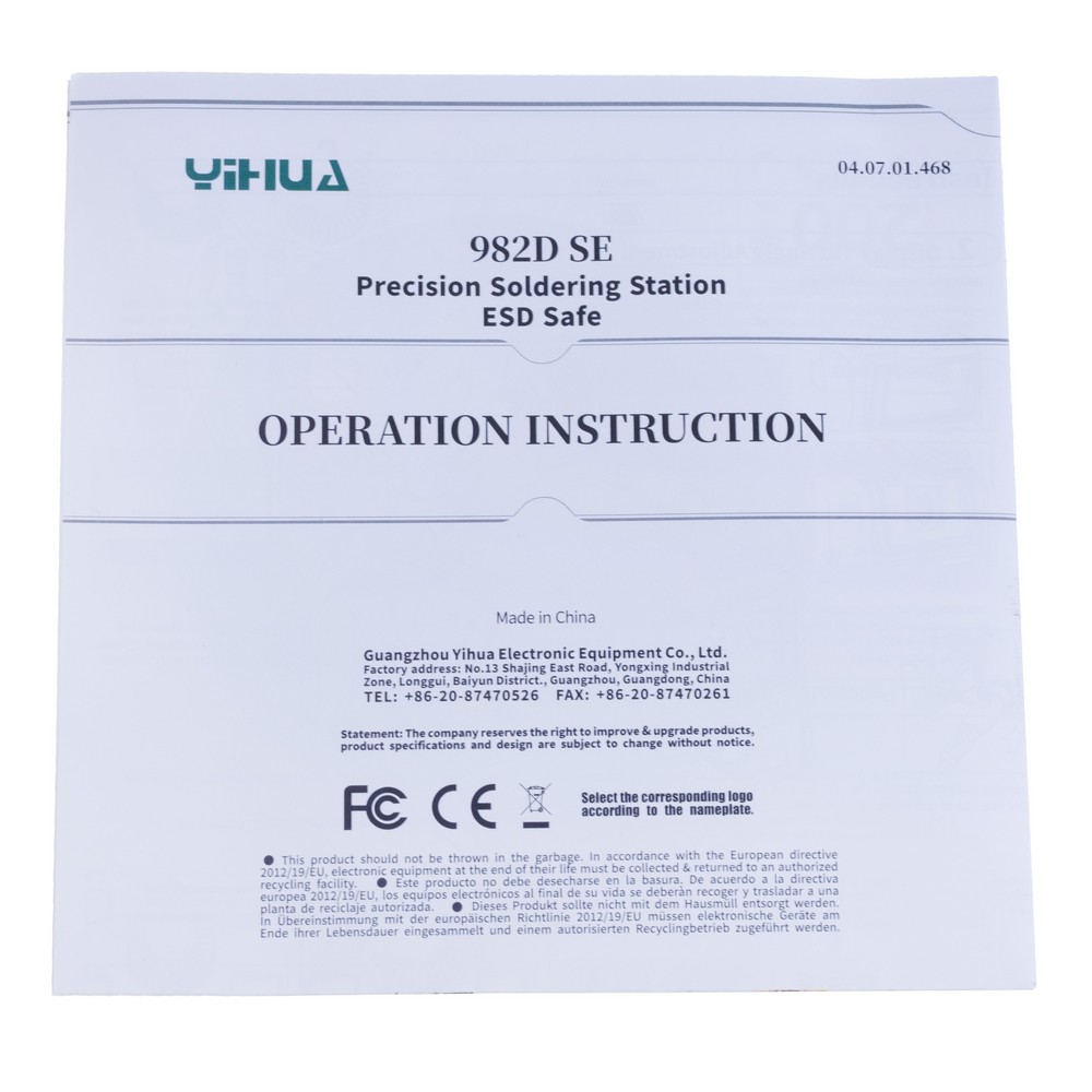 Lötstation YIHUA982D SE C210+C245