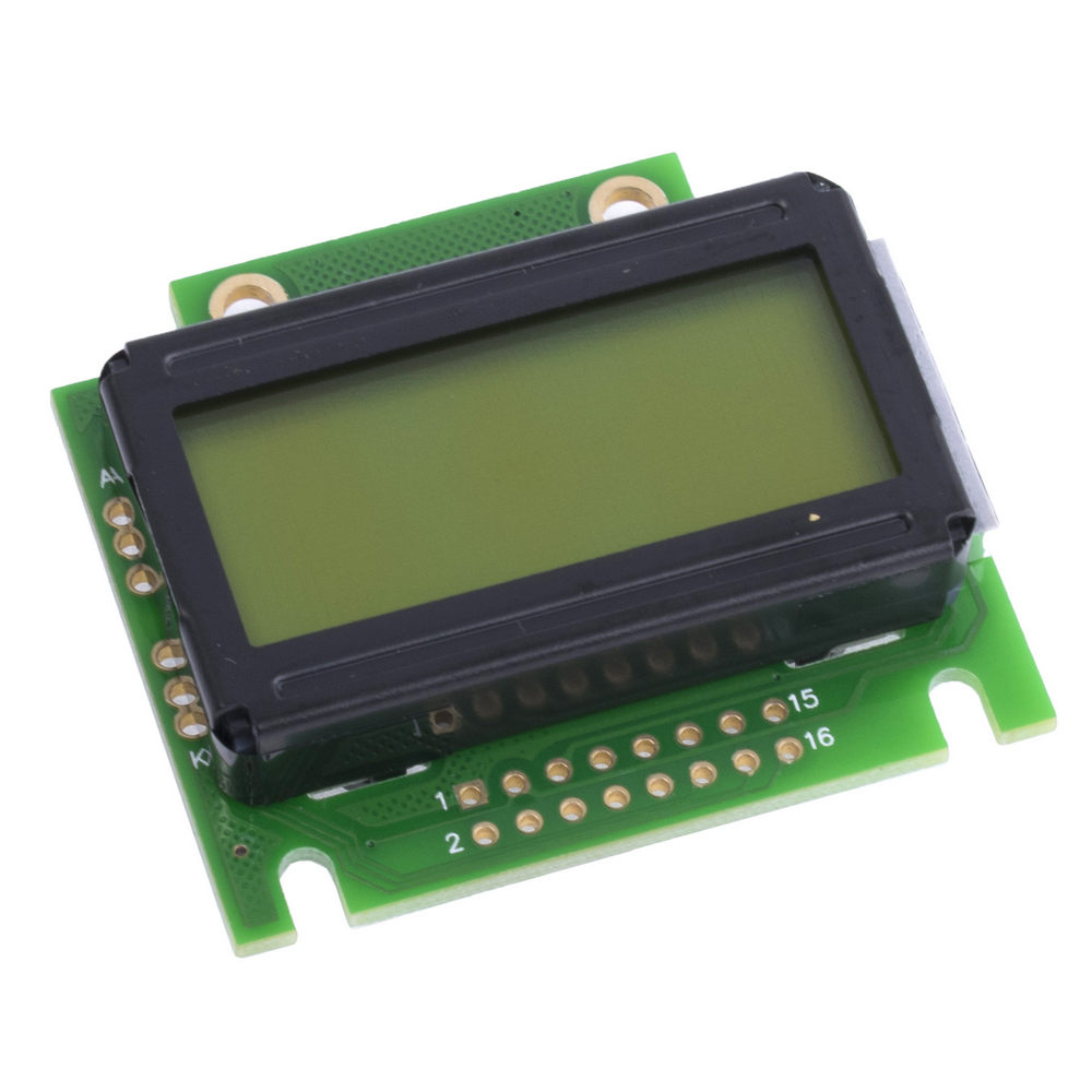 LCD дисплей символьный 8x2 (YM0802A-1-Good Display)