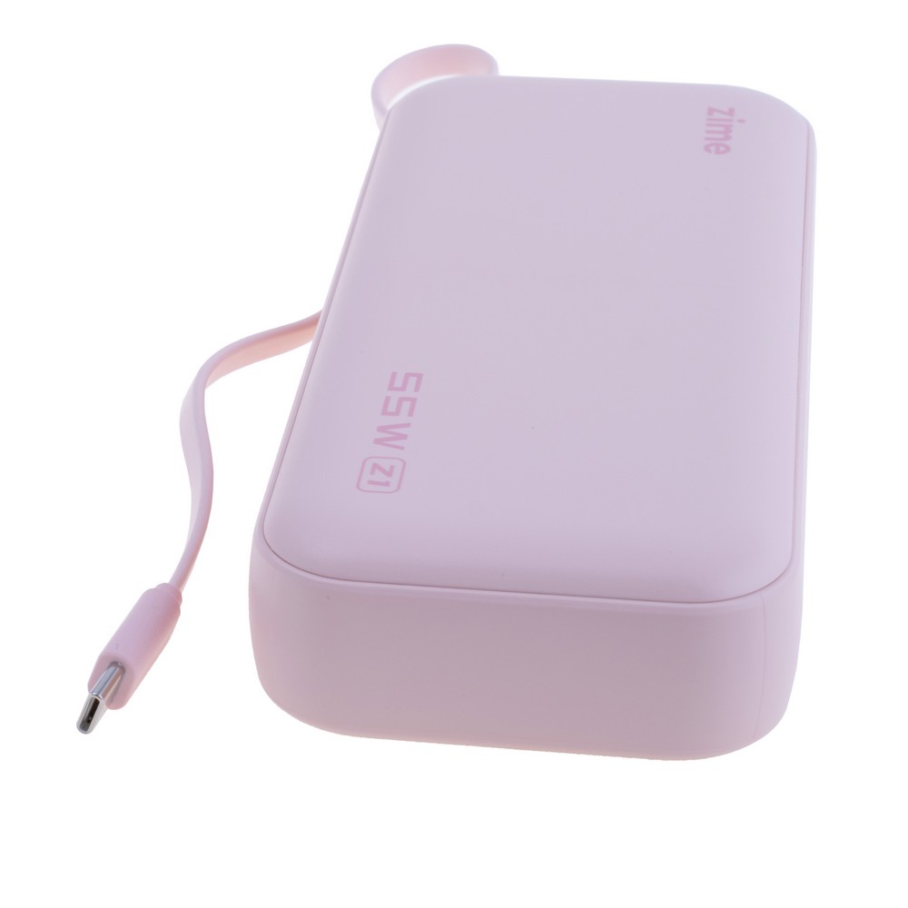 Power Bank Z1 20000mAh 74Wh (12000mAh @ 5V/3A) 55W max Pink (zime)