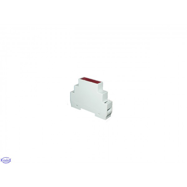 Z105F ABS V0 (Kradex) Gehause, hell-grau, 64,9x90x17,5mm, Satz Z105F ABS V0 (Kradex) Gehause, hell-grau, 64,9x90x17,5mm, Satz