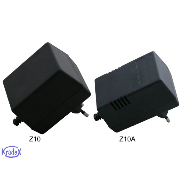 Z10A (Z-10A)(Kradex, Gehause, PS, schwarz, 46x53x81mm, Satz)