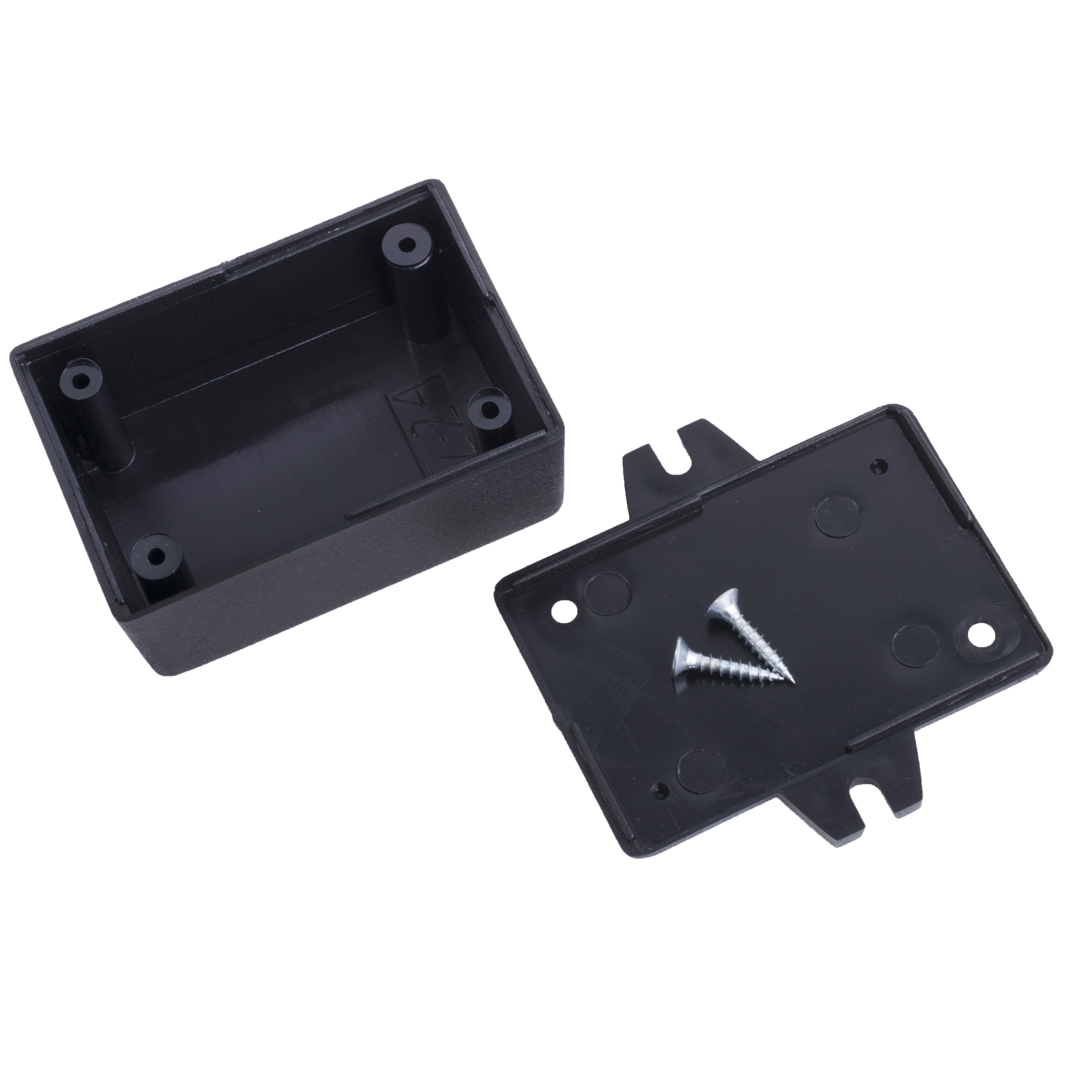 Z24U ABS (Kradex) корпус, черный, 30x48x66мм, комплект (Z-24U ABS)