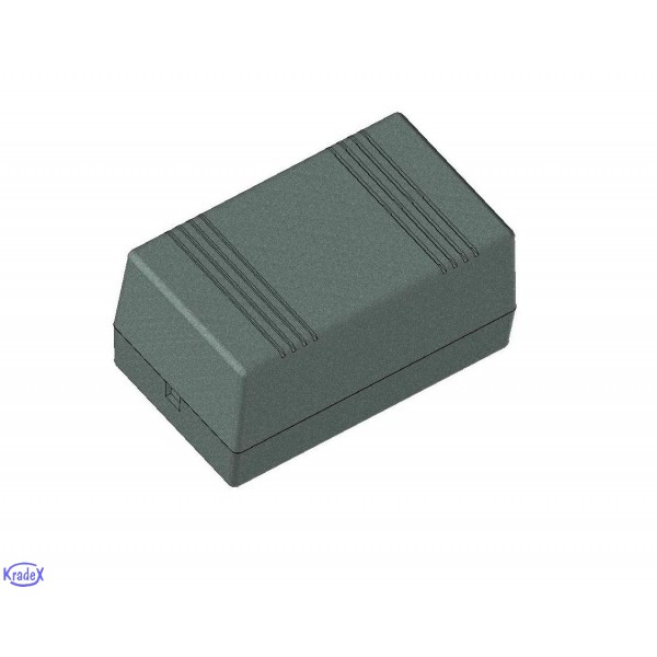 Z66 PS (Kradex) Gehause, schwarz, 65x79x130mm, Satz