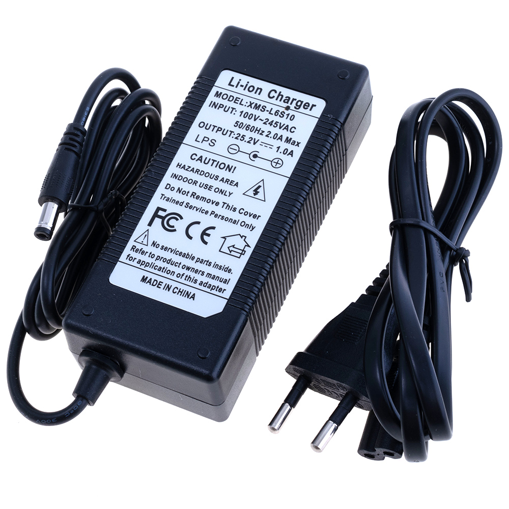 6S Li-Ion charger  25.2V 1A