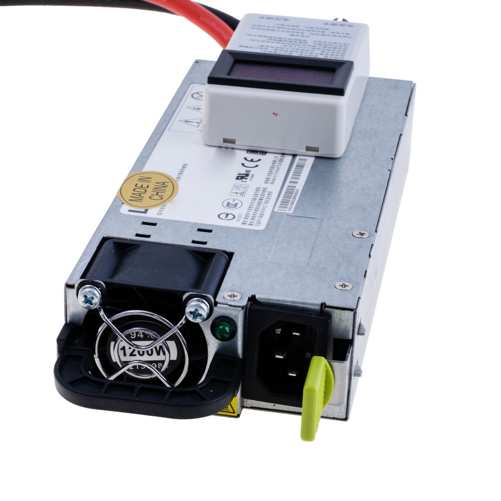 Ladegerät CC/CV 12V, 100A,  6AWG, 40cm,  M8.