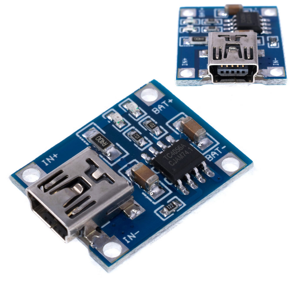 Ladegerät für Li-Po (TP4056 1A Lipo Battery Charging Board)