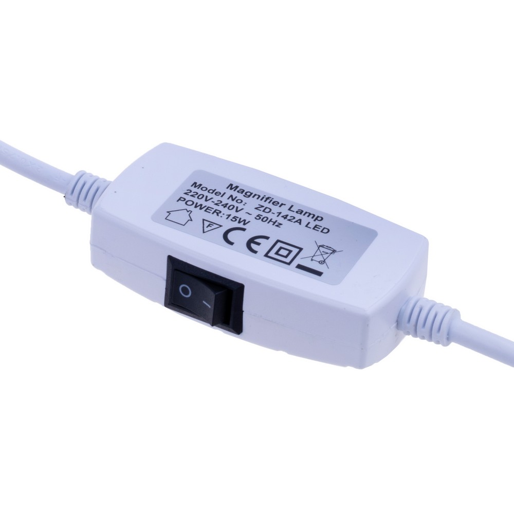 Лупа-лампа на струбцині, ZD-142A