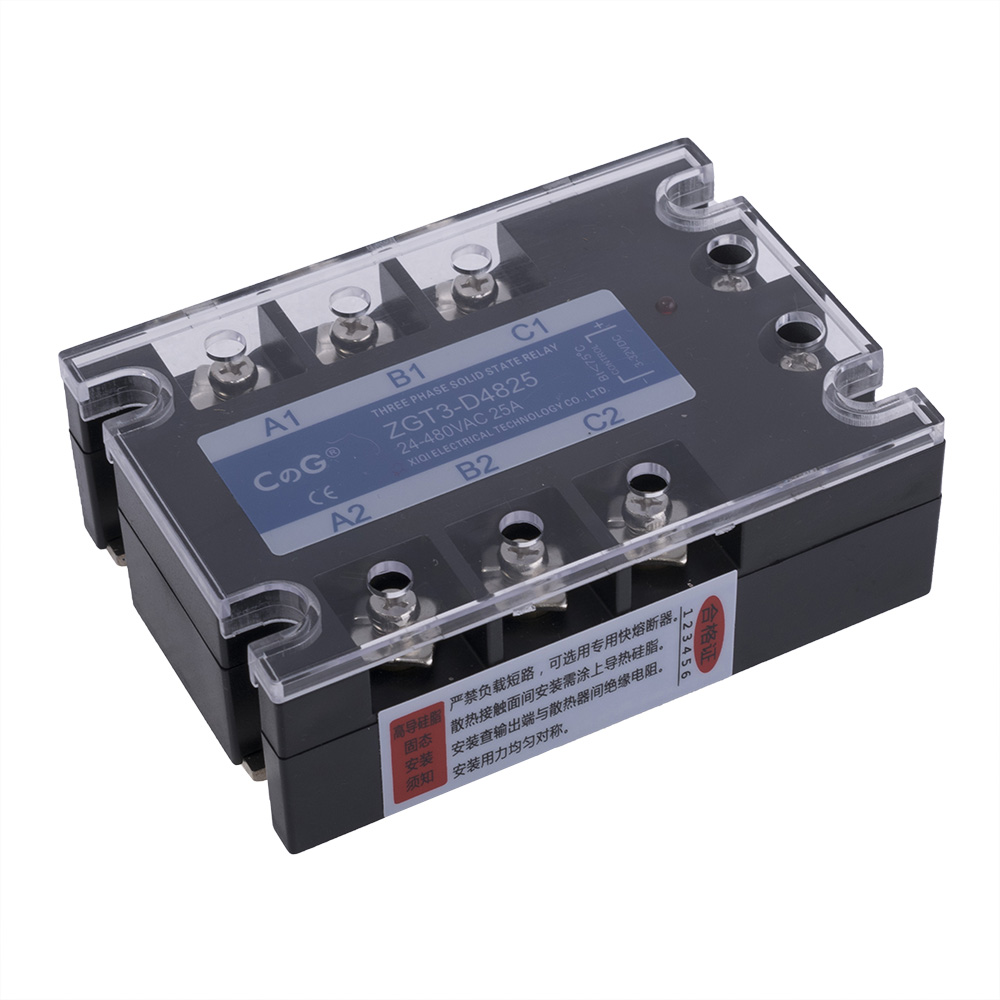 ZGT3-D4825 3-phasig Halbleiterrelais ZGT3-D4825 3-phasig Halbleiterrelais