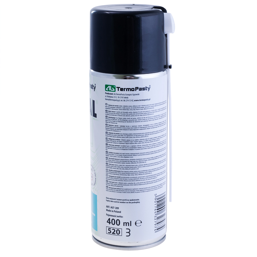 Metallreiniger ZM Spray 400ml für alle Metalloberflächen