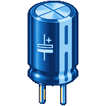 Kondensatoren elektrolytische THT