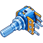 Widerstande wechselnd (Potentiometer)