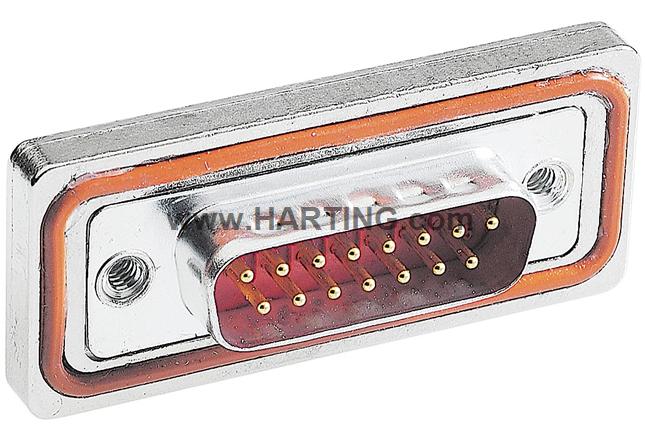 DB-9M Waterproof IP67 (09676097615-Harting) DB-9M Waterproof IP67 (09676097615-Harting)