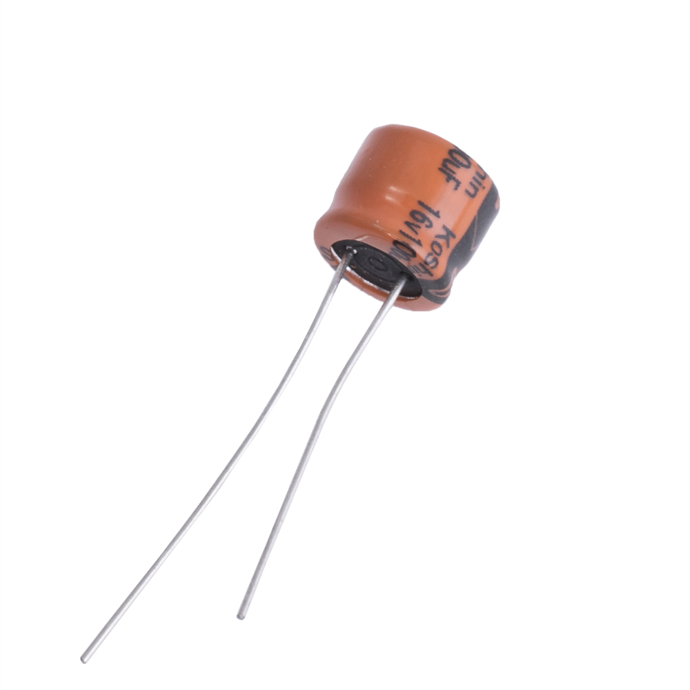 100uF 16V KLS 8x7mm (KLS-016V101MF070-Koshin) (Elektrolytkondensator) 100uF 16V KLS 8x7mm (KLS-016V101MF070-Koshin) (Elektrolytkondensator)
