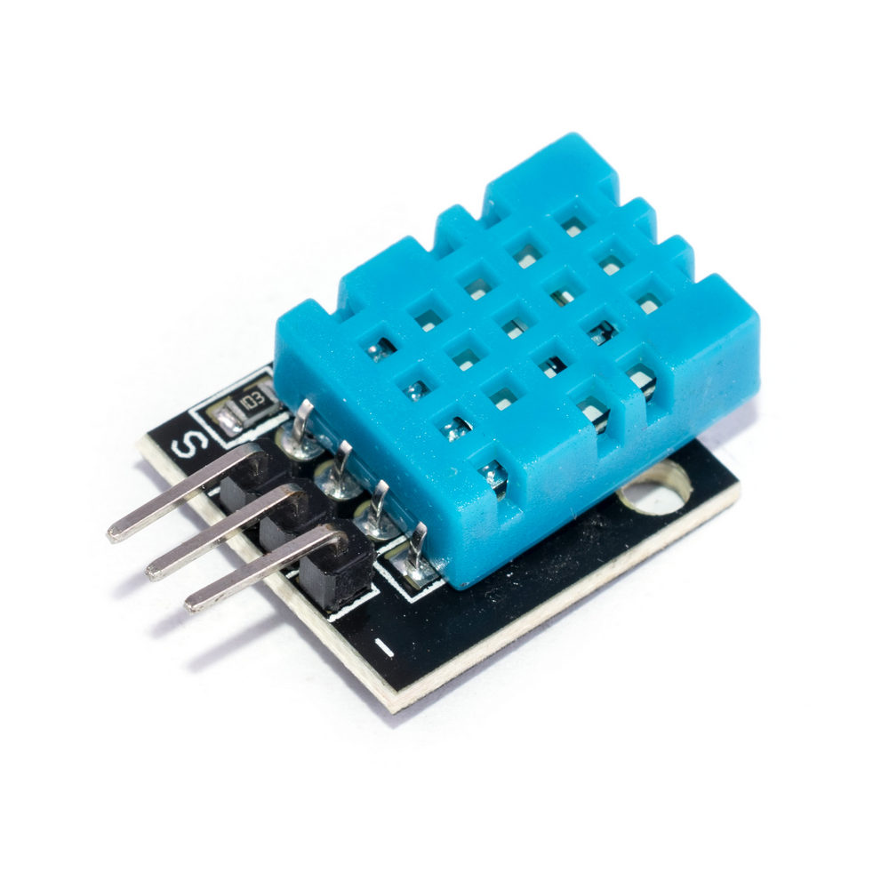 Digitaler Temperatur- und Feuchtigkeitssensor. Das Modul fur Arduino auf DHT11