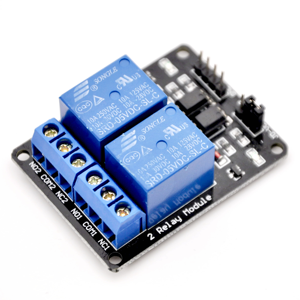 Einheit Relais 2 Kanäle für Arduino