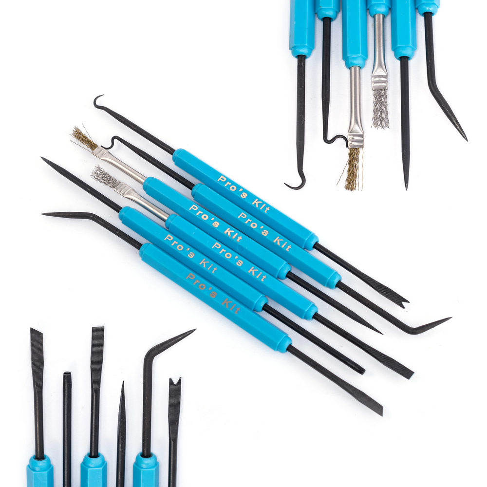 Lötwerkzeugset 6-tlg. Elektronik Profi Löten-Entlöten-Werkzeug Proskit 1PK-3616 Lötwerkzeugset 6-tlg. Elektronik Profi Löten-Entlöten-Werkzeug Proskit 1PK-3616