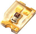 LED 0603 gelb 595nm, 140° (HI-1608L-HY-T-Hitano) LED 0603 gelb 595nm, 140° (HI-1608L-HY-T-Hitano)