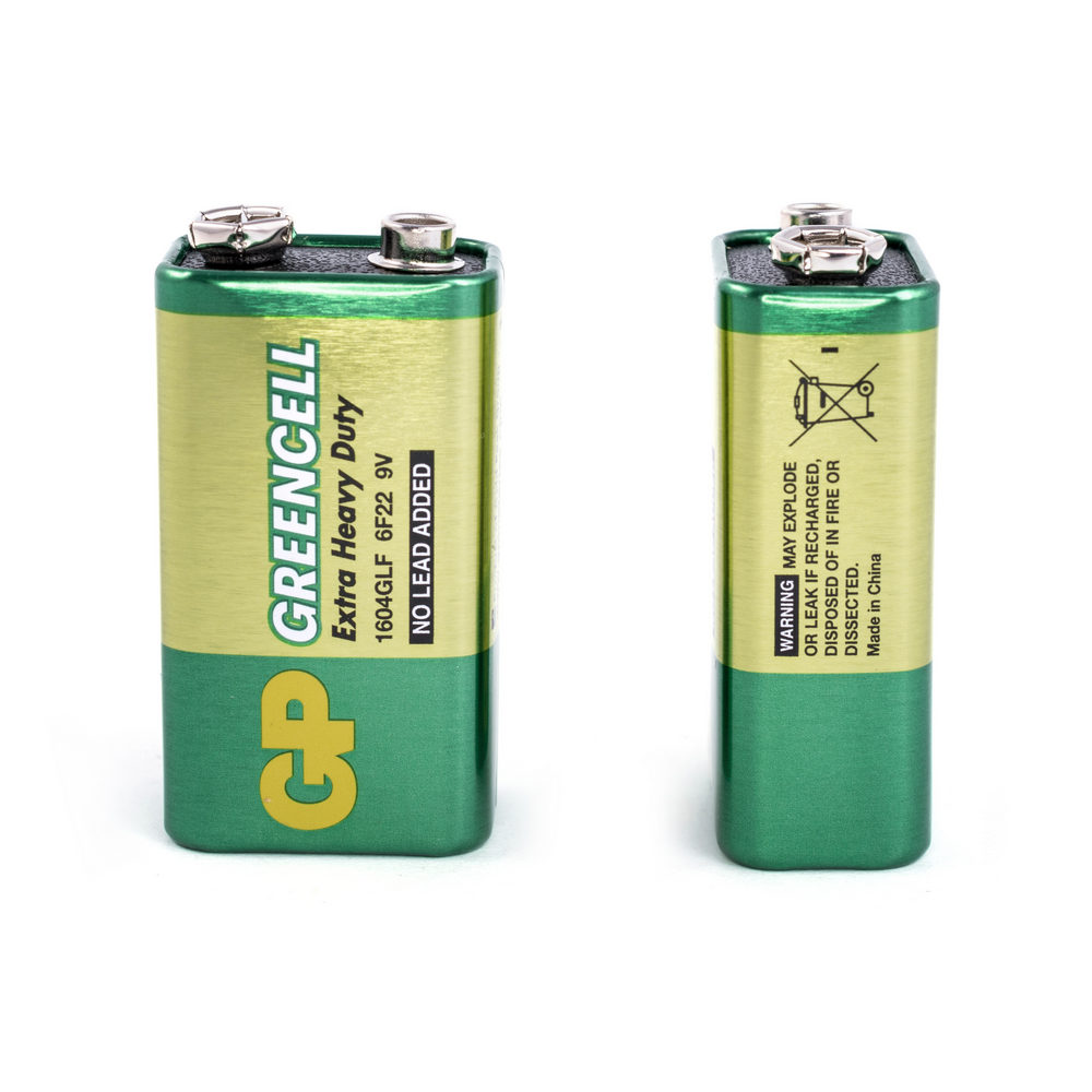 Batt. 1604G salz-, 6F22 (Krone), 9V, GP, U1 Batt. 1604G salz-, 6F22 (Krone), 9V, GP, U1