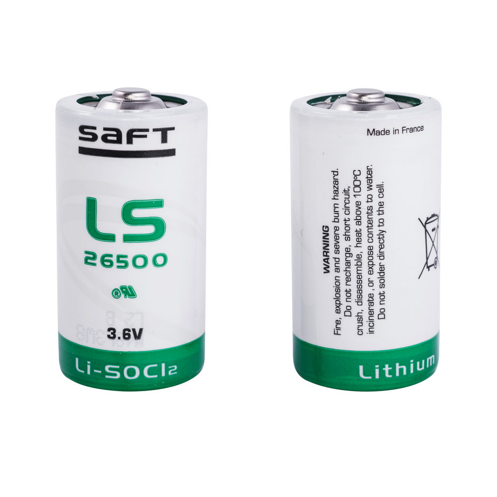 SAFT Lithium Batterie Baby/C LS 26500 3,6V 7,7Ah Lithium-Thionylchlorid SAFT Lithium Batterie Baby/C LS 26500 3,6V 7,7Ah Lithium-Thionylchlorid