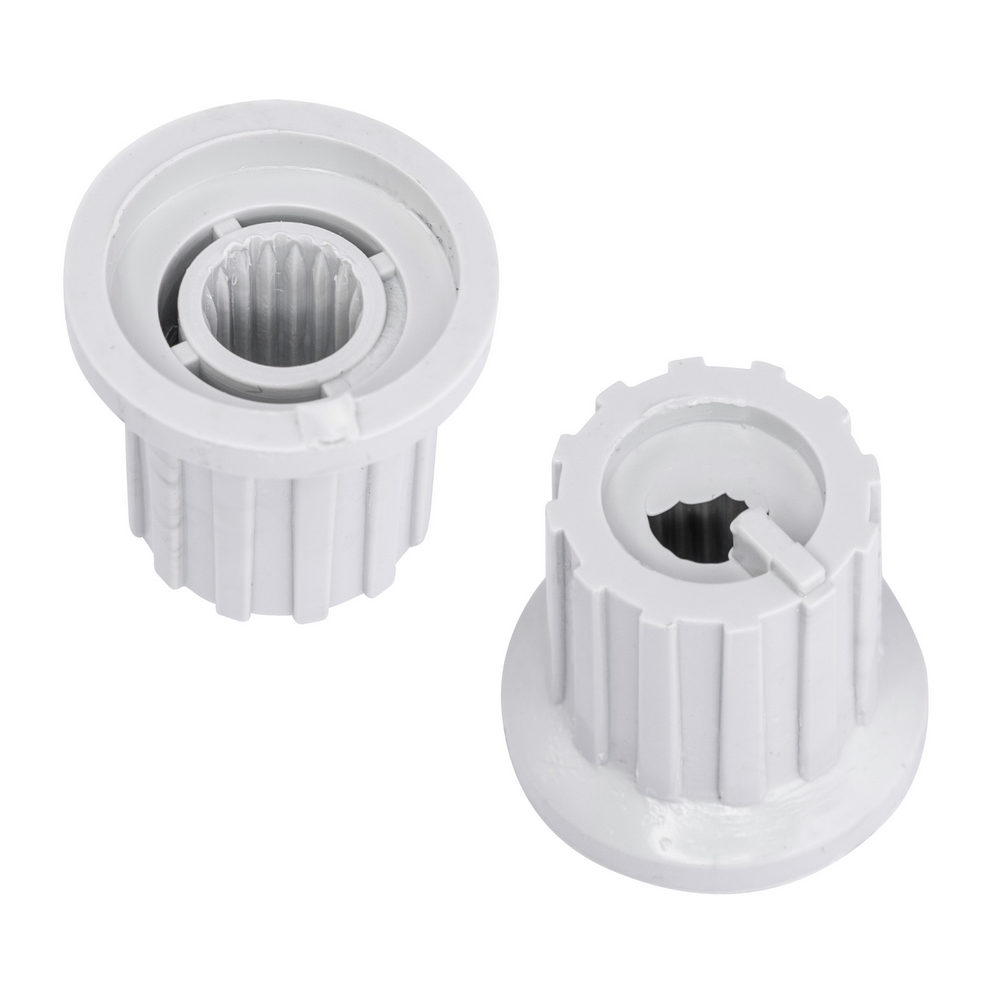 Griff fur Potentiometer D=12mm (Innen-.d=6mm Stern hell-grau) Griff fur Potentiometer D=12mm (Innen-.d=6mm Stern hell-grau)