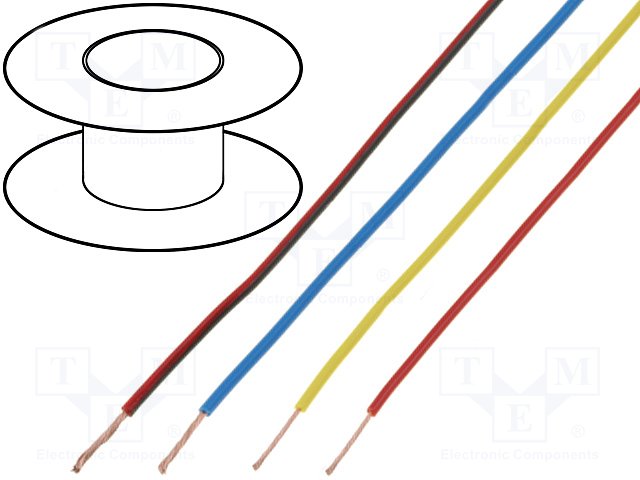 LGY0.35-RD Draht Strang Isolierung LGY0.35-RD Draht Strang Isolierung