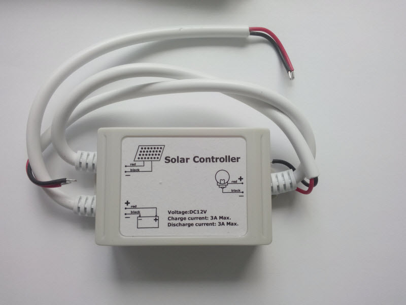 Controller für Solarmodule 12V, 3A Controller für Solarmodule 12V, 3A