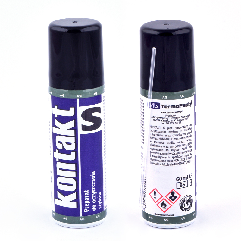 Kontakt S Spray 60ml Starker Oxydlösender Kontaktreiniger Kontakt S Spray 60ml Starker Oxydlösender Kontaktreiniger