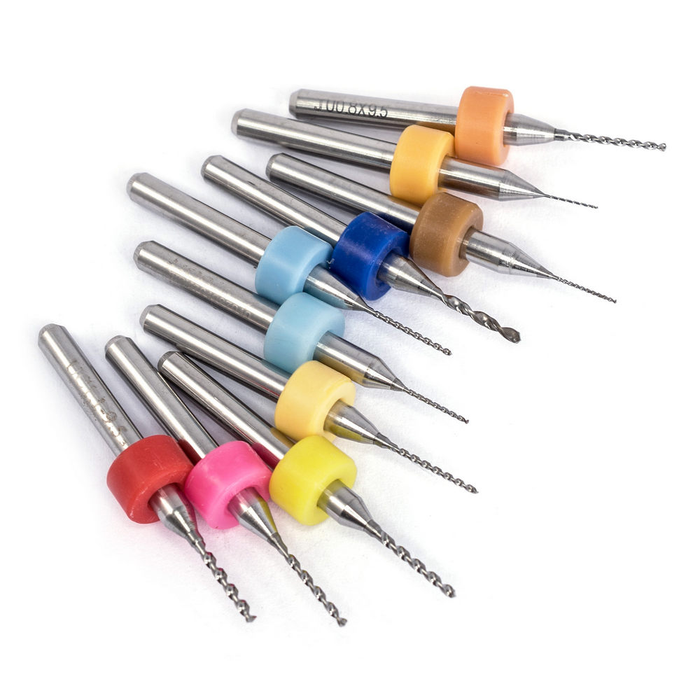 Satz HM Bohrer fur Dremmel 0,3-1,2 mm (10 Stck.) Satz HM Bohrer fur Dremmel 0,3-1,2 mm (10 Stck.)