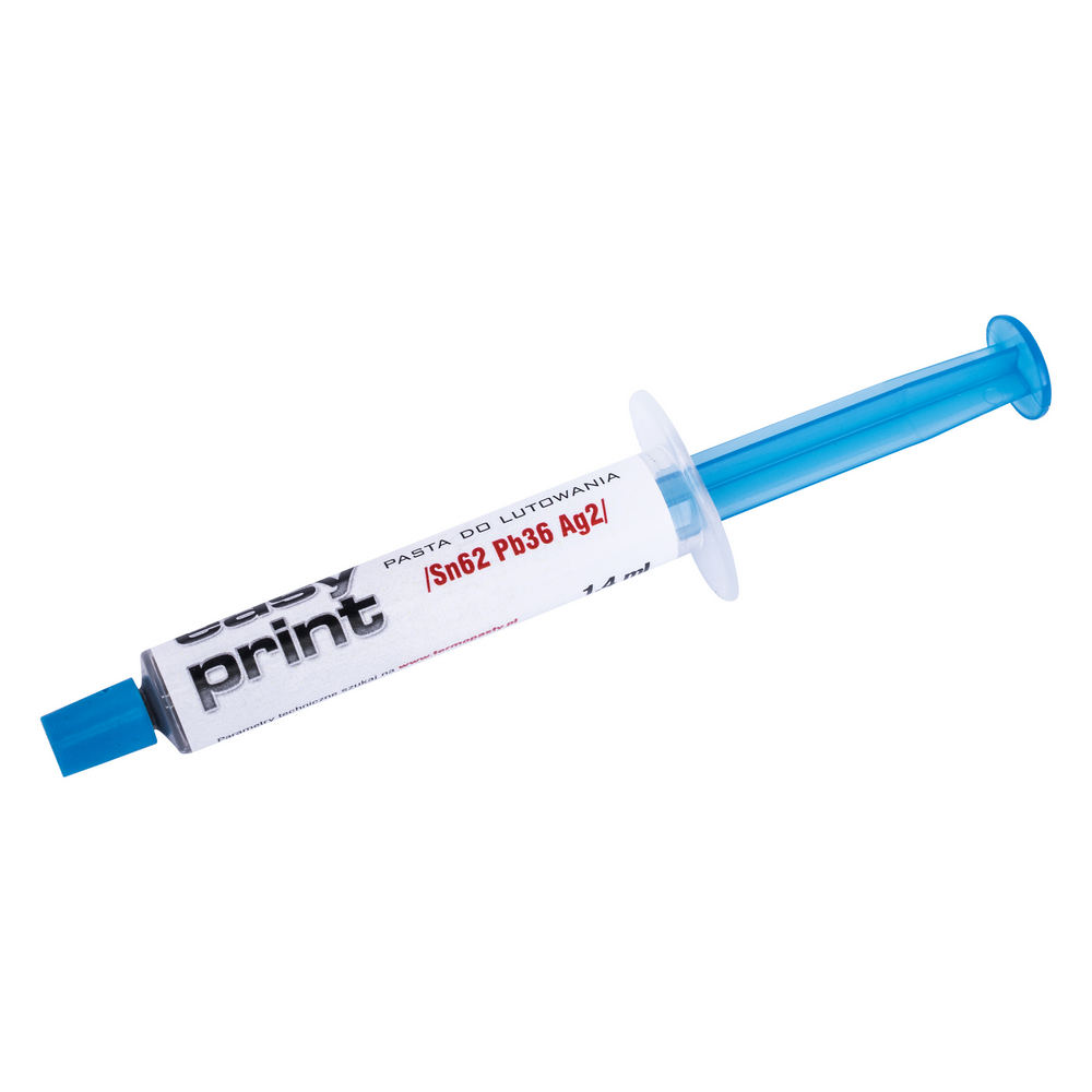 ESN62PB36AG/8 Lotpaste 179°C 62Sn/36Pb/2Ag 8g ESN62PB36AG/8 Lotpaste 179°C 62Sn/36Pb/2Ag 8g