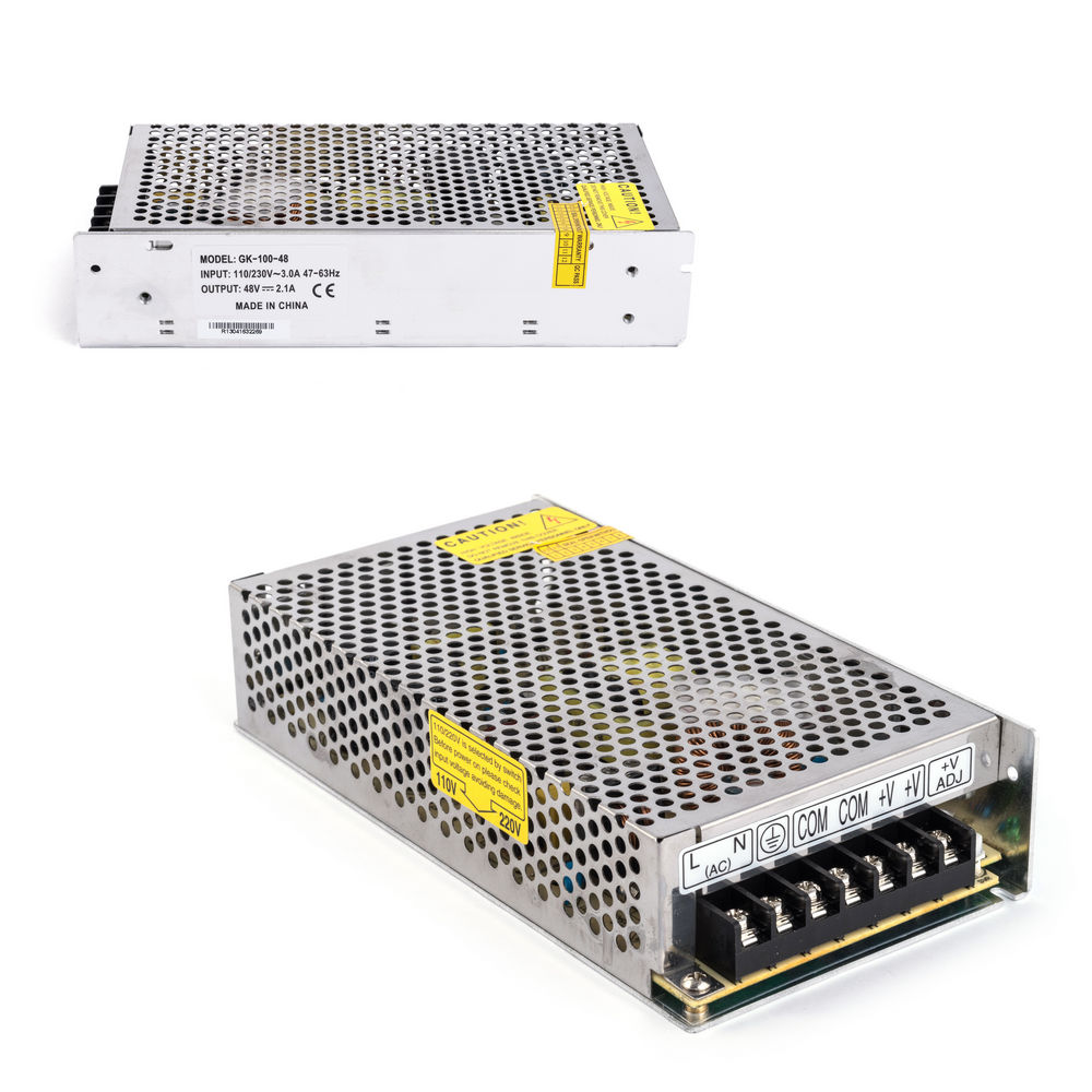 NETZTEIL 48V/2,1A 100W Schaltnetzteil LED Treiber GK-100-48 Einbaumetallgehause NETZTEIL 48V/2,1A 100W Schaltnetzteil LED Treiber GK-100-48 Einbaumetallgehause