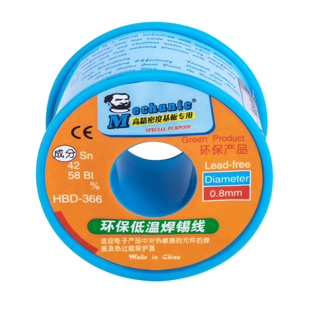 Lötzinn HBR-366 0,8 mm 100 g Lötzinn HBR-366 0,8 mm 100 g