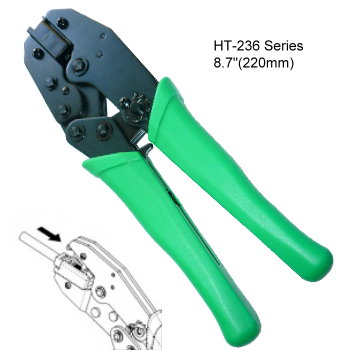 HT-236E (8.7" Ratchet Type, with interchangeable die set) HT-236E (8.7" Ratchet Type, with interchangeable die set)