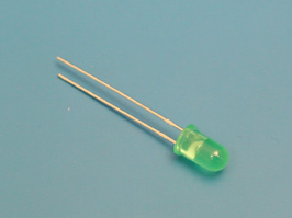 LED 5mm grün 565nm, 60° (LG3330) LED 5mm grün 565nm, 60° (LG3330)