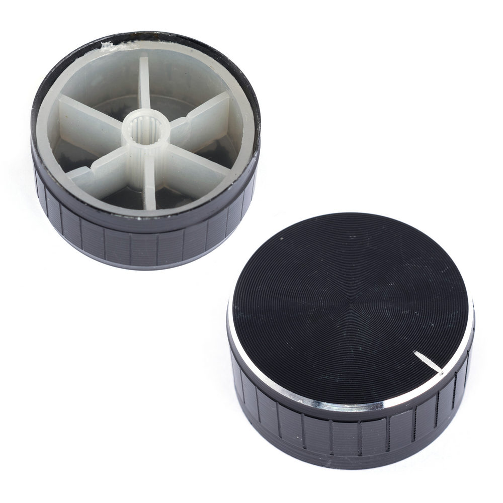 Griff fur Potentiometer AL-PK 40-17 BLACK Griff fur Potentiometer AL-PK 40-17 BLACK