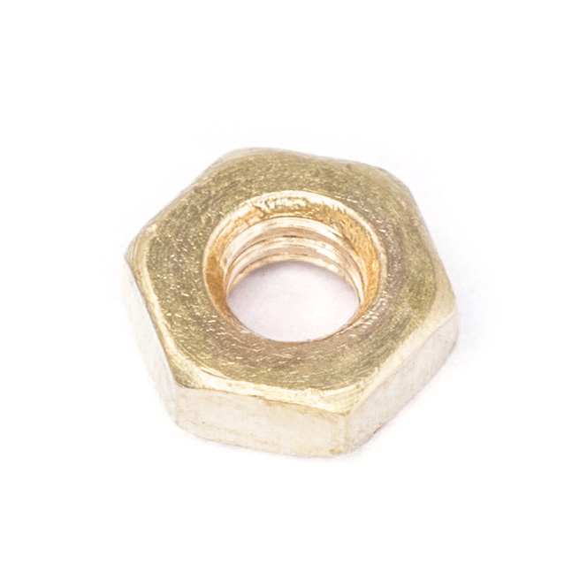 Nuss Sechseck М2; Messing; BN:504; Schritt 0,4mm; DIN:934; ISO:4032 (B2/BN504-Bossard) Nuss Sechseck М2; Messing; BN:504; Schritt 0,4mm; DIN:934; ISO:4032 (B2/BN504-Bossard)