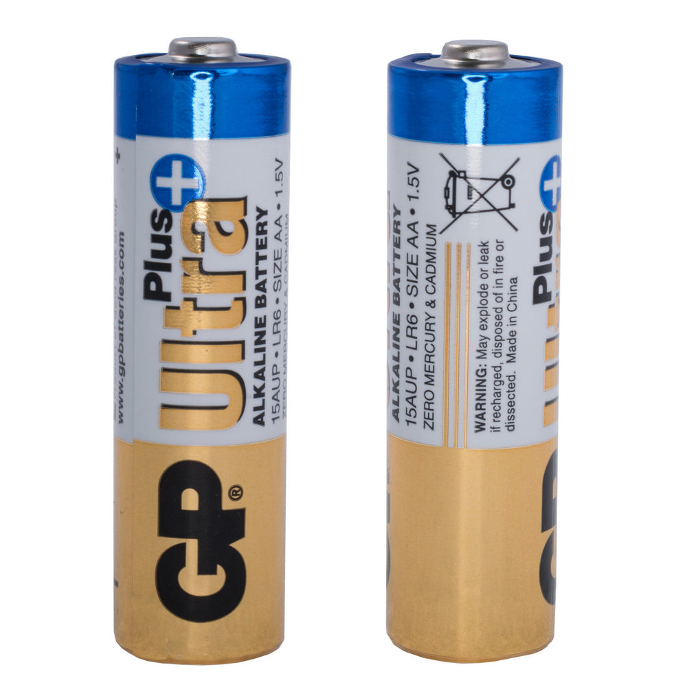 Batt. 15AUP alkalisch, LR6, AA, 1.5V, GP, U-2 Batt. 15AUP alkalisch, LR6, AA, 1.5V, GP, U-2