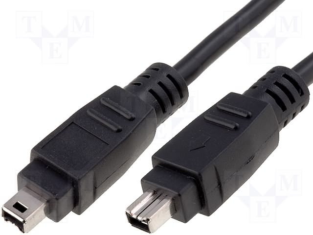 Kabel IEEE1394 4-Kontakt, Anschlu? von beiden Seiten; 1,8 m (C-1394-44/1.8) Kabel IEEE1394 4-Kontakt, Anschlu? von beiden Seiten; 1,8 m (C-1394-44/1.8)