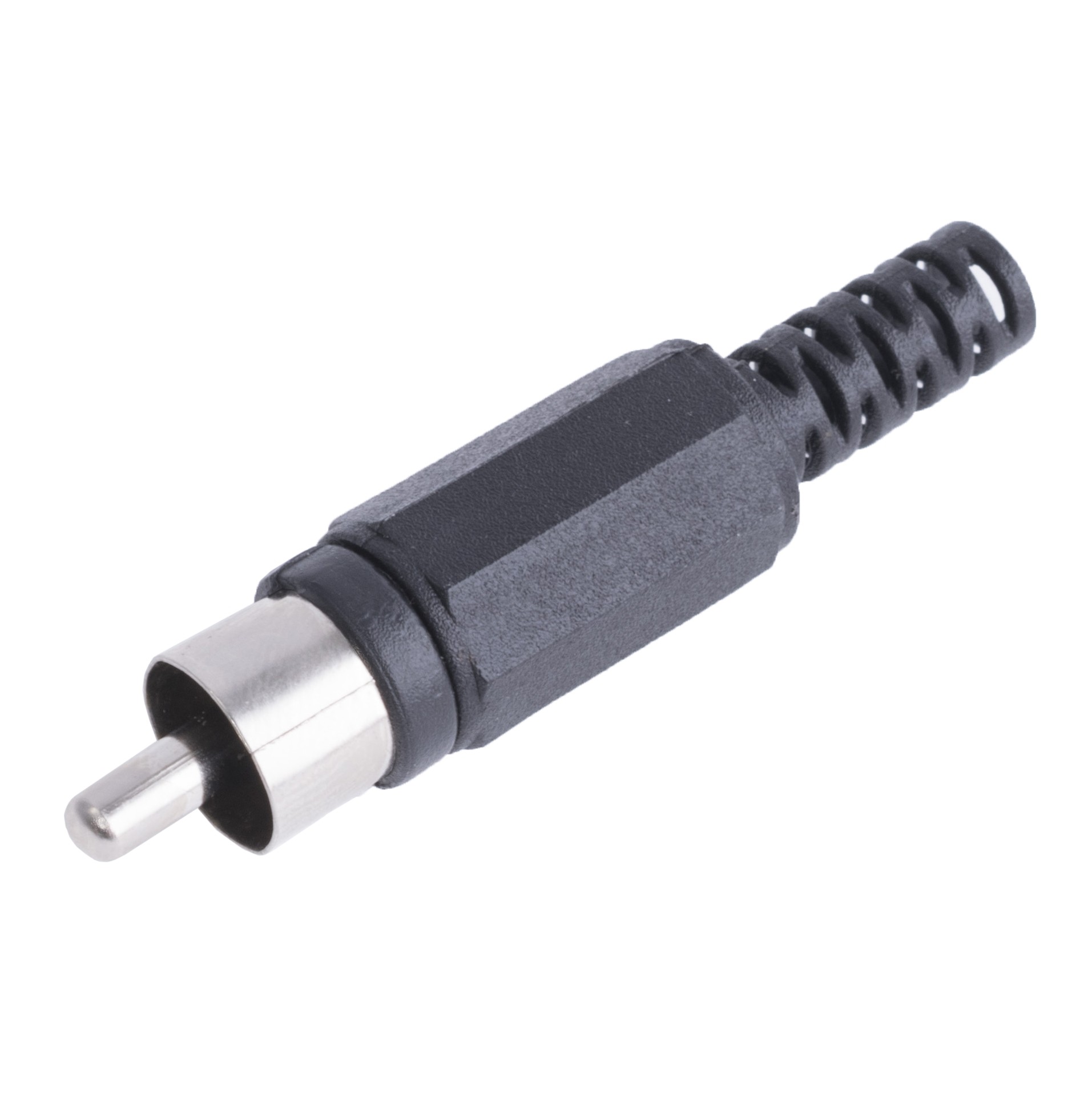 CC-006B RCA Jack Stecker "Männchen" schwarz CC-006B RCA Jack Stecker "Männchen" schwarz