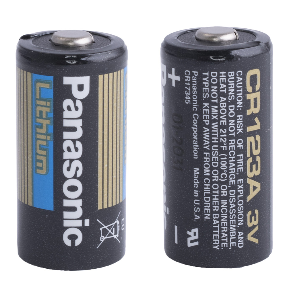 Batterie CR123A, PANASONIC (BAT-CR123A/P-BULK)  (BAT-123/EG-BULK)
