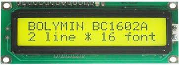 BC1602AGPLCH -Bolymin BC1602AGPLCH -Bolymin