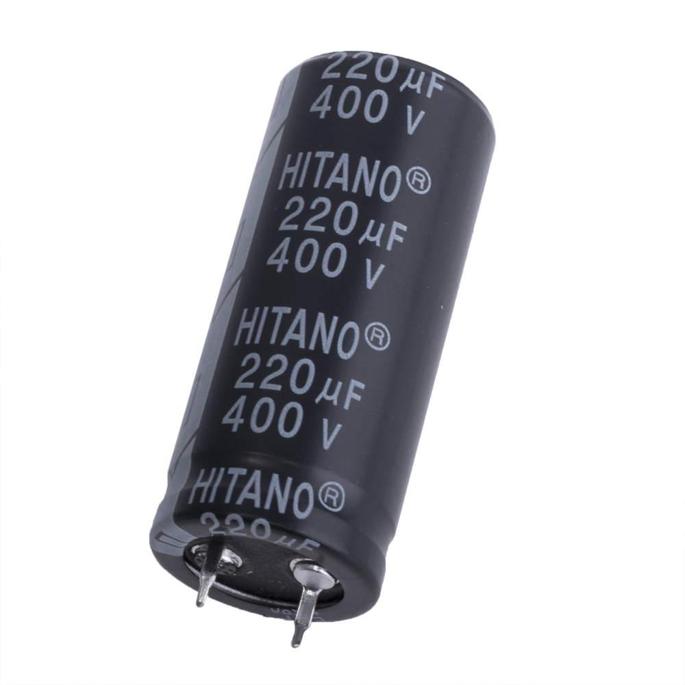 220uF 400V EHP 25x40mm (EHP221M2GBA-Hitano) (Elektrolytkondensator)