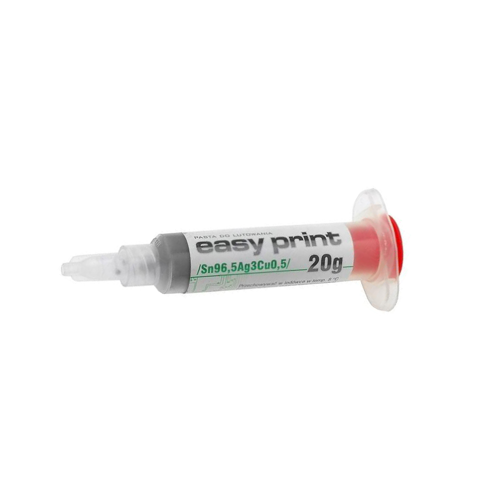 ESAC305/20 BINDEMITTEL SN96,5AG3CU0,5 PASTE SPRITZE 20G 5ML 15% AG TERMOPASTY ESAC305/20 BINDEMITTEL SN96,5AG3CU0,5 PASTE SPRITZE 20G 5ML 15% AG TERMOPASTY